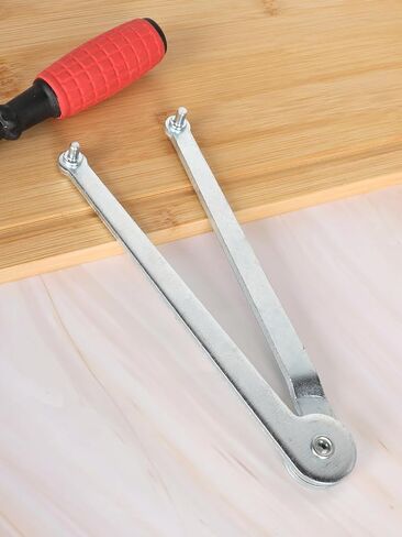 Universal Adjustable Angle Grinder Wrench Pin Spanner Locknut Wrench for Backing Pads on Angle Grinder and Round Nuts with Drilled Holes in Saudi Arabia