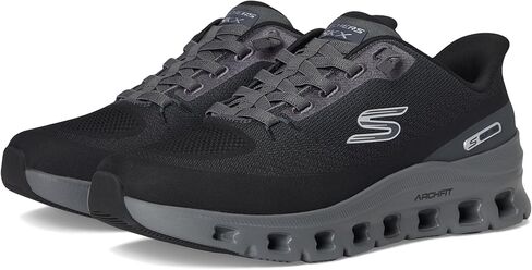 حذاء Skechers الرجالي ذو المقاس القوسي Glide-Step Pro سهل الارتداء بدون استخدام اليدين in Kuwait