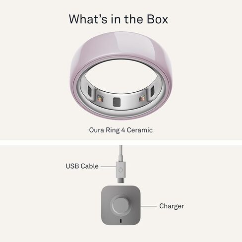Oura Ring 4 Ceramic - Tide - Size 9 - Size Before You Buy in Saudi Arabia