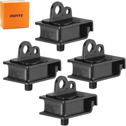 3B4-21485-01-00 4PCS Engine Mount Rubber Damper Kit For Yamaha YFM Grizzly Kodiak 450 550 700 2007-2024 in Saudi Arabia