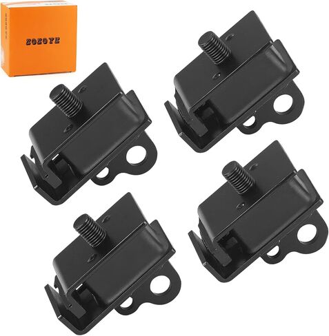 3B4-21485-01-00 4PCS Engine Mount Rubber Damper Kit For Yamaha YFM Grizzly Kodiak 450 550 700 2007-2024 in Saudi Arabia