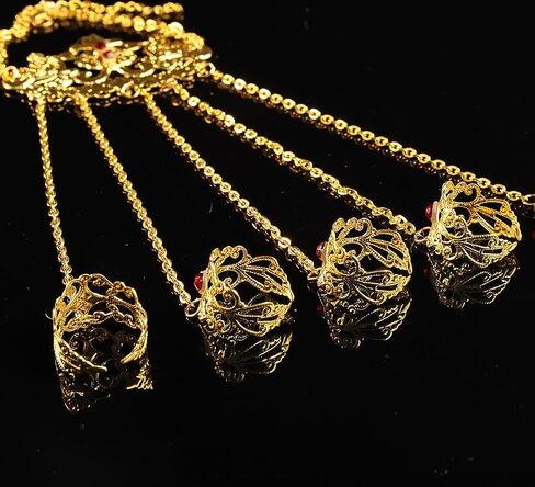 خمر كريستال الرقيق سوار مع حلقة بوهو شرابة تسخير سلسلة اليد سوار معدني الرقص الشرقي زي مجوهرات للنساء in Kuwait
