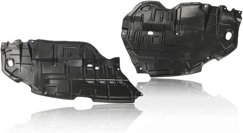 CROSSDESIGN Front Engine Splash Shield Under Cover Left & Right Side 1Pair Compatible with 2012 2013 2014 Toyota Camry TO1228177 TO1228178 5144106150 5144206140 in Saudi Arabia