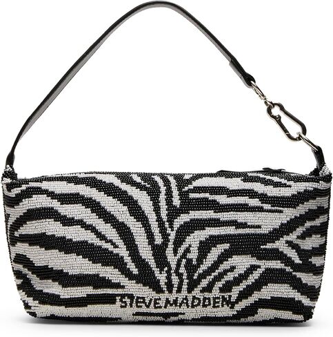 Steve Madden Emersyn Beaded Shoulder Bag, Zebra in Saudi Arabia