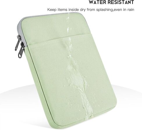 8 inch Tablet Sleeve Case for New iPad Mini 6 8.3, iPad Mini 5/4/3/2 7.9", Fire HD 8 Tablet, Fire HD 8 Plus, Galaxy Tab A 8.0, Lenovo Tab M8, Tab M9 Shockproof Travel Carrying Bag -Black in Kuwait