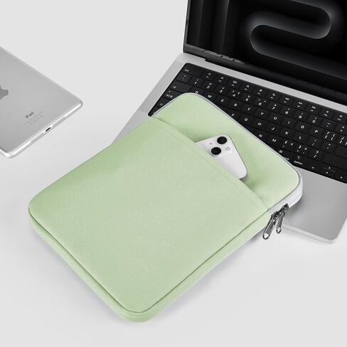 8 inch Tablet Sleeve Case for New iPad Mini 6 8.3, iPad Mini 5/4/3/2 7.9", Fire HD 8 Tablet, Fire HD 8 Plus, Galaxy Tab A 8.0, Lenovo Tab M8, Tab M9 Shockproof Travel Carrying Bag -Black in Kuwait