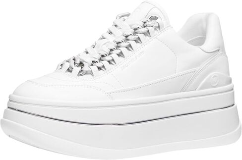 Michael Kors Womens Hayes Chain Lace Up Sneaker in Saudi Arabia