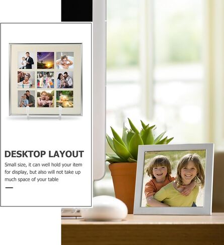 Cabilock Plate Stands for Display, 4 Inch Metal Iron Photo Frame Holder, White Display Stand for Decorative Plates Pictures Easels and Artwork in Saudi Arabia