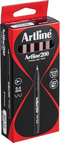 قلم رسم فني Artline 200 - أزرق ملكي من شاتشيهاتا in Saudi Arabia