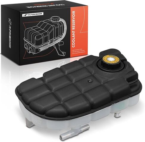 A-Premium Engine Coolant Overflow Recovery Reservoir Tank [with Cap & Sensor] Compatible with Chevrolet Corvette 2000 2001 2002 2003 2004, 5.7L in Saudi Arabia