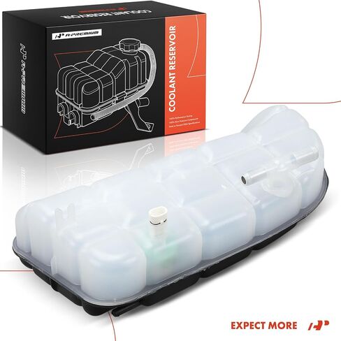 A-Premium Engine Coolant Overflow Recovery Reservoir Tank [with Cap & Sensor] Compatible with Chevrolet Corvette 2000 2001 2002 2003 2004, 5.7L in Saudi Arabia