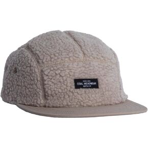 Coal Headwear Linus Fleece 5 Panel Cap Hat - Warm Soft Fleece, Flat Brim, Adjustable - Outdoor Casual Everyday in Kuwait