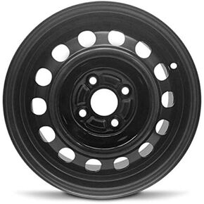 New OEM Replacement Wheel for Toyota Echo 2000-2005 14x5.5 inch Steel Rim Painted Black Fit 175/65R14 in Saudi Arabia