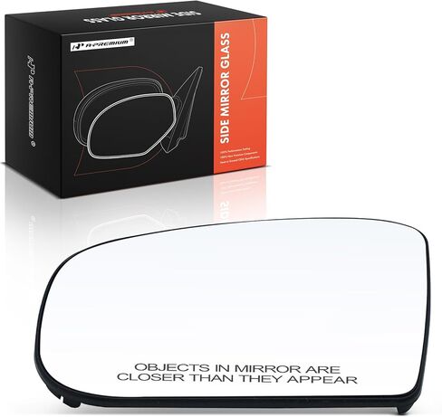 A-Premium Left Driver Side Heated Mirror Glass with Backing Plate - Compatible with Mercedes-Benz S430 S500 2000-2002, S55 AMG 2001-2002, S600 2000-2002, CL500 2000-2002, CL55 AMG CL600 2001-2002 in Saudi Arabia
