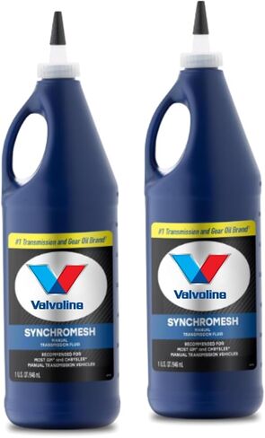Synchromesh Manual Transmission Fluid – 2 Quarts (32 fl oz Each) – Gearbox Oil – OEM Approved for GM, Chrysler, Honda, Dodge & Jeep – Smooth Shifting & Synchronizer Protection in Saudi Arabia