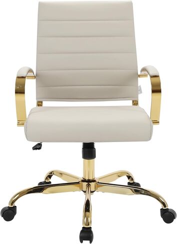 LeisureMod Benmar Home Office Desk Chair, Green in Saudi Arabia