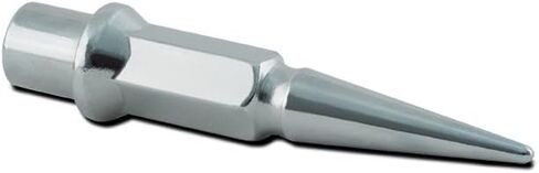 Spiked Lugz - Dually Chrome 14x1.5 Thread 4.9" Overall Length kit Contains 32 Lugs & 1 Key -7004K8 in Saudi Arabia