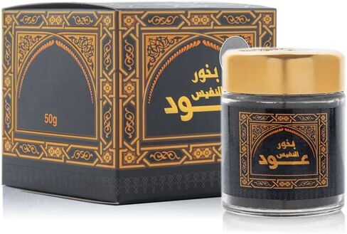 bakhoor Incense Oud alnafees 50 Grams banafaa for Oud-BAKHOUR Oud ALNAFEES Incense Banafa for Oud(50gm) بخور عود النفيس بانافع للعود in Saudi Arabia