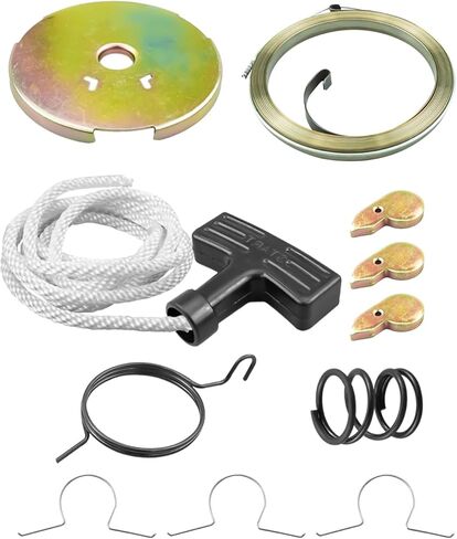 Recoil Pull Start Starter Rebuild Set Fit for Honda ATC 90 110 185 185S 200 200E 200S 1970-1985 Replace 28403-918-000 28413-918-000 28401-918-000 in Saudi Arabia