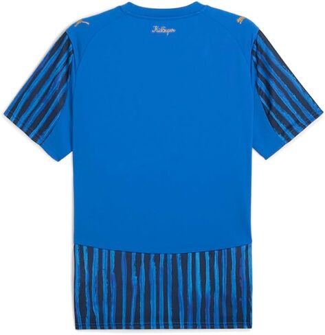 PUMA Mens Kidsuper X Ahsfc Crew Neck Short Sleeve Jersey Replica Casual - Blue - Size M in Saudi Arabia