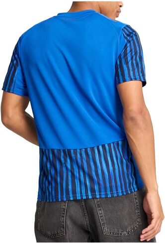 PUMA Mens Kidsuper X Ahsfc Crew Neck Short Sleeve Jersey Replica Casual - Blue - Size M in Saudi Arabia
