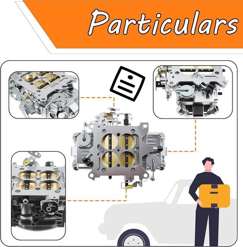BR-67199 Carburetor 650 CFM 4150 Model 4 Barrel Double Pumper Race Carburettor Compatible for Holley Quick Fuel Brawler Diecast Race Series Mechanical Secondary Square Bore Flange in Saudi Arabia