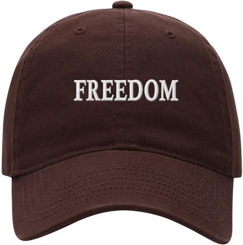 Baseball Cap for Men Women Freedom Charlie Kirk Embroidered Washed Cotton Dad Hat Baseball Caps in Saudi Arabia
