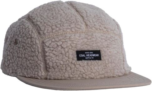 Coal Headwear Linus Fleece 5 Panel Cap Hat - Warm Soft Fleece, Flat Brim, Adjustable - Outdoor Casual Everyday in Saudi Arabia