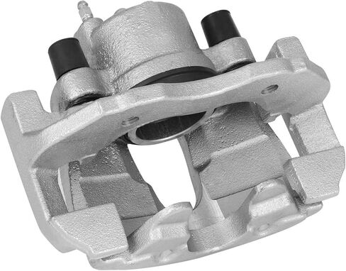 Detroit Axle - 2pc Front Brake Calipers for 2004-2007 Ford Focus Disc Brake Calipers with Brackets Assembly 2005 2006 Replacement in Saudi Arabia