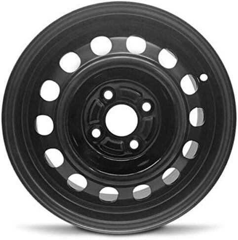 New OEM Replacement Wheel for Toyota Echo 2000-2005 14x5.5 inch Steel Rim Painted Black Fit 175/65R14 in Saudi Arabia
