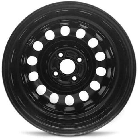 New OEM Replacement Wheel for Toyota Echo 2000-2005 14x5.5 inch Steel Rim Painted Black Fit 175/65R14 in Saudi Arabia