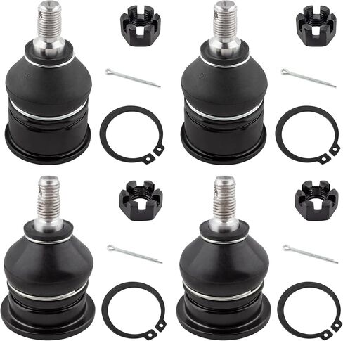 BOXI 4pcs Front Upper and Lower Ball Joints Fit for Acura CL 1997-1999,2001-2003/TL 1999-2003 / for Honda Accord 1998-2002/Odyssey 1995-1998 / for Isuzu Oasis 1996-1999 | K90336 K9643 in Saudi Arabia