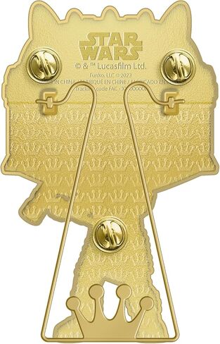 Loungefly POP! Large Enamel Pin STAR WARS: THE ARMORER - Logo - Star Wars Enamel Pins - Cute Collectable Novelty Brooch - for Backpacks & Bags - Gift Idea - Official Merchandise - Movies Fans in Saudi Arabia