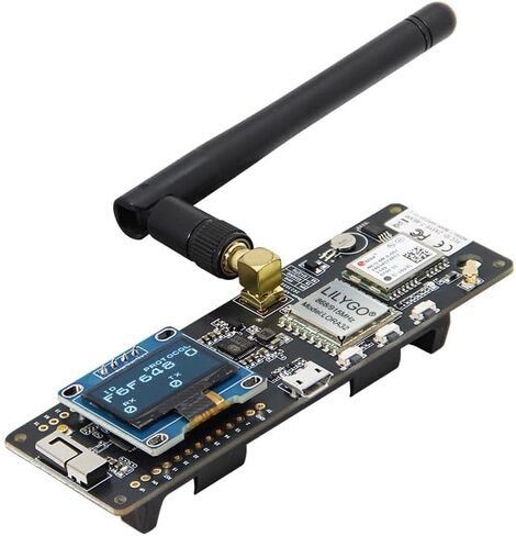 LILYGO T-Beam Meshtastic LORA32 915MHz ESP32 TTGO Development Board WiFi BLE CH9102F Chip Soldered OLED Module in Saudi Arabia