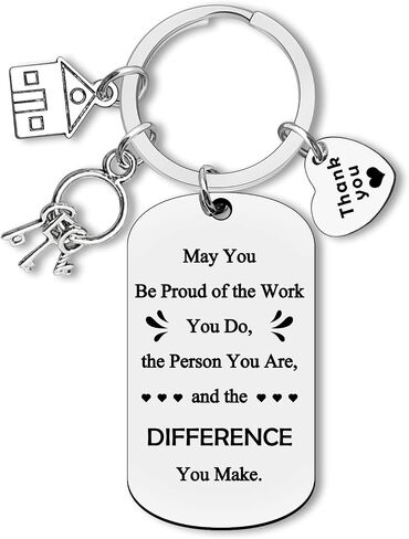 Realtor Gifts Keychain Appreciation Gifts for Salesman Real Estate Agent Gifts Thank You Jewelry Gifts Salesperson Gift Graduation Gifts Closing Gifts for Realtors Coworkers Employees Going Away Gift in Saudi Arabia