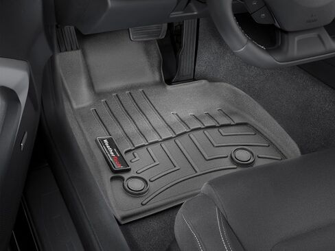 WeatherTech Custom Fit FloorLiners for Chevrolet Camaro - 1st Row (449011), Black in Saudi Arabia