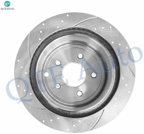 PM Auto Rear 308mm Drilled Slotted Disc Brake Rotors Replacement For 2003-2007 2009-2023 Nissan Murano, Automotive Replacement Brake Rotors in Saudi Arabia