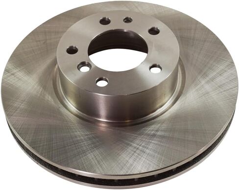 KarParts360 For BMW 740i 1997 98 99 00 2001 Brake Discs | Front | 2-Wheel Set | Cast Iron | Natural | 12.76 inches Disc Diameter | Vented | 5 Lugs | Replacement For 34111159895, 34116757746 in Saudi Arabia