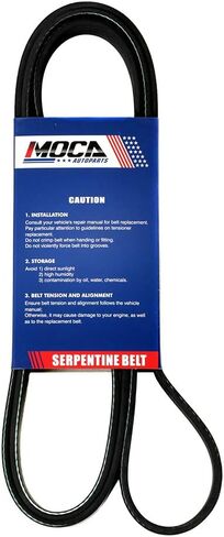 حزام MOCA EPDM Serpentine احترافي مضلع على شكل حرف V متوافق مع 94-95 لسيارة شيفروليه LLV 2.2L و96-97 Isuzu Hombre 2.2L & 95-02 Lincoln Continental 4.6L & 00 Mercury Sable 3.0L V6#6PK1920 in Saudi Arabia