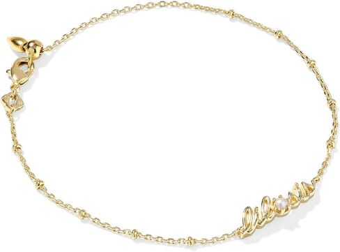 كيندرا سكوت، سوار نسائي من Lil Sis Delicate Chain، مصنوع من لؤلؤ المياه العذبة الذهبي، مقاس واحد in Kuwait