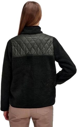 معطف صوف برامبلز للنساء من بربور، زيتوني in Kuwait