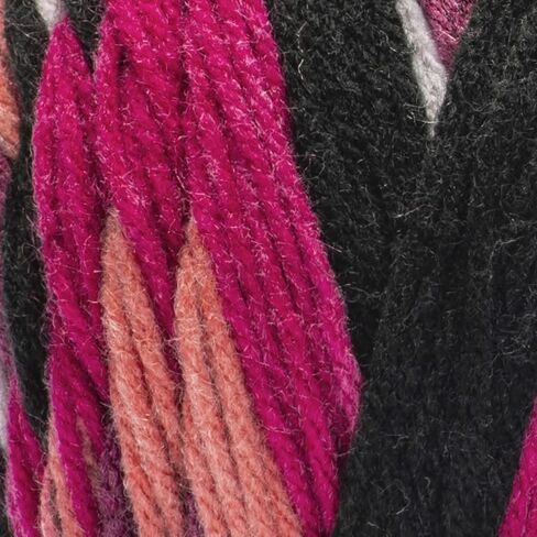 Red Heart All in One Granny Square-Black - Carnation Code in Saudi Arabia