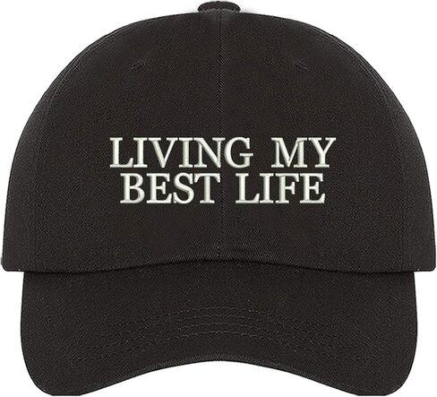 قبعة Prfcto Lifestyle Living My Best Life Dad - قبعة بيسبول - للجنسين in Kuwait