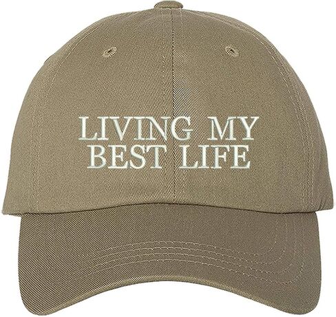 قبعة Prfcto Lifestyle Living My Best Life Dad - قبعة بيسبول - للجنسين in Kuwait