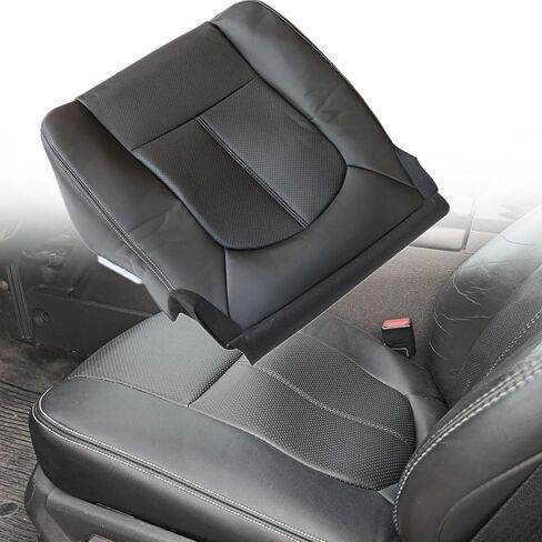 NLQR Driver & Passenger Side Bottom & Top Lean Back Replacement Seat Covers Black Compatible with Ford F250 F350 F450 F550 Lariat 2011 2012 2013 2014 2015 2016 in Saudi Arabia