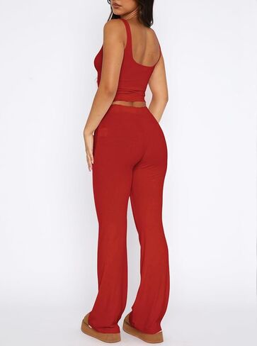 REVETRO Womens 2 Piece Pajama Set Summer Short Sleeve PJ Set Y2k Lounge Set for Sleepwear in Kuwait