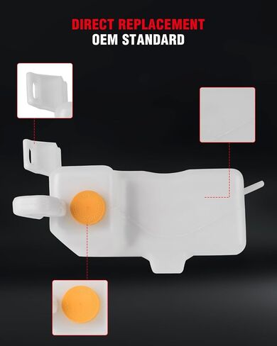 Coolant Tank Reservoir Fits 2007-2012 for Nissan for Sentra Replaces# 603-251 21711ET000 in Saudi Arabia