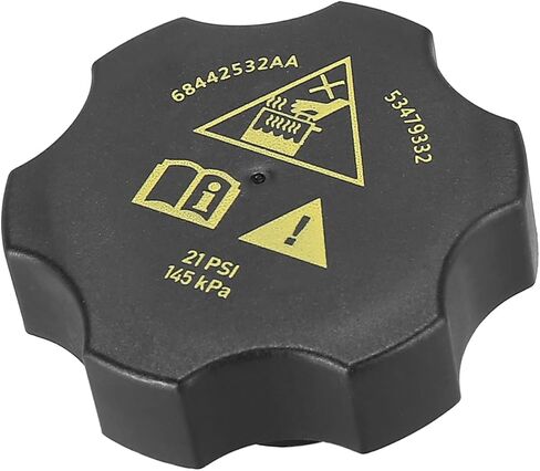 Radiator Coolant Reservoir Recovery Cap Replaces 68442532AA for Fiat 500X 2016-2018 in Saudi Arabia