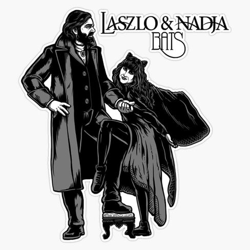 ملصق من الفينيل على غلاف ألبوم Laszlo And Nadja مقاس 5 بوصات in Saudi Arabia