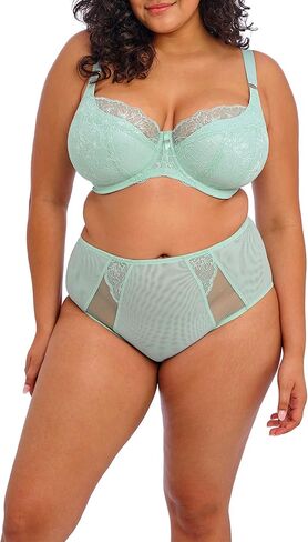 Elomi Women's Brianna Plus Size Underwire Padded Half-Cup Bra, Frozen, 42GG in Saudi Arabia